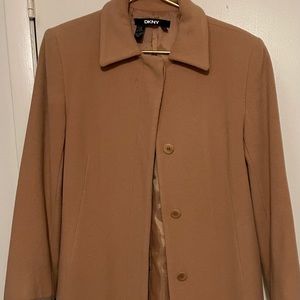 DKNY Wool Coat Size 12